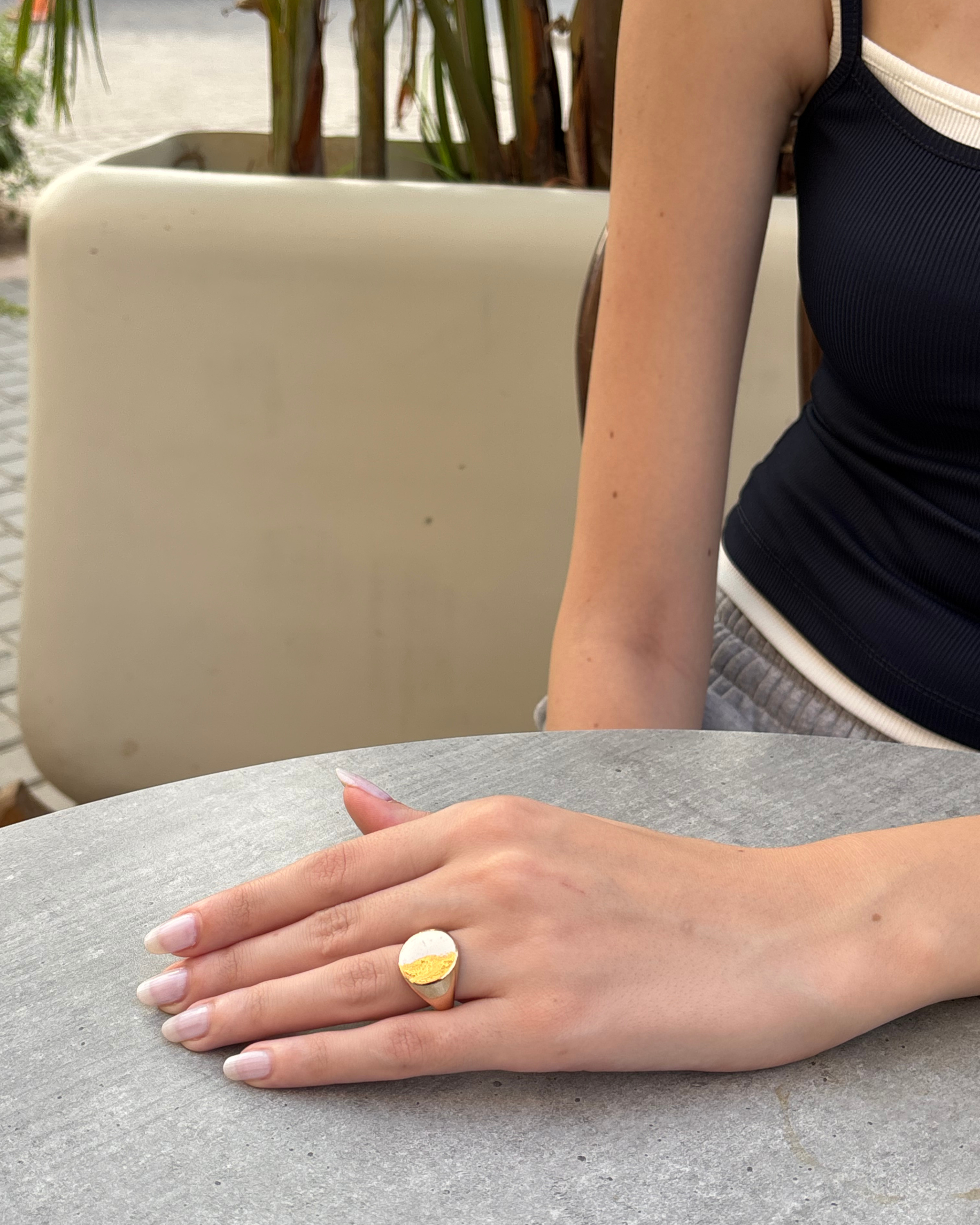 The Halo Circle Ring