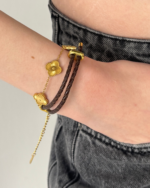 Clover Bracelet in Gold